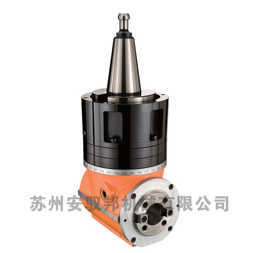 龍門數(shù)控直角銑頭,小型銑削動力頭,加工中心90度角度頭圖片